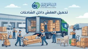 تحميل العفش داخل الشحنات بطريقة آمنة