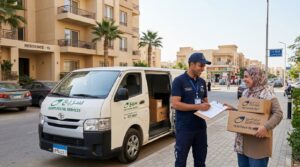 خدمة الشحن والتوصيل من الباب للباب من السعودية إلى مصر مؤسسة الرشيد